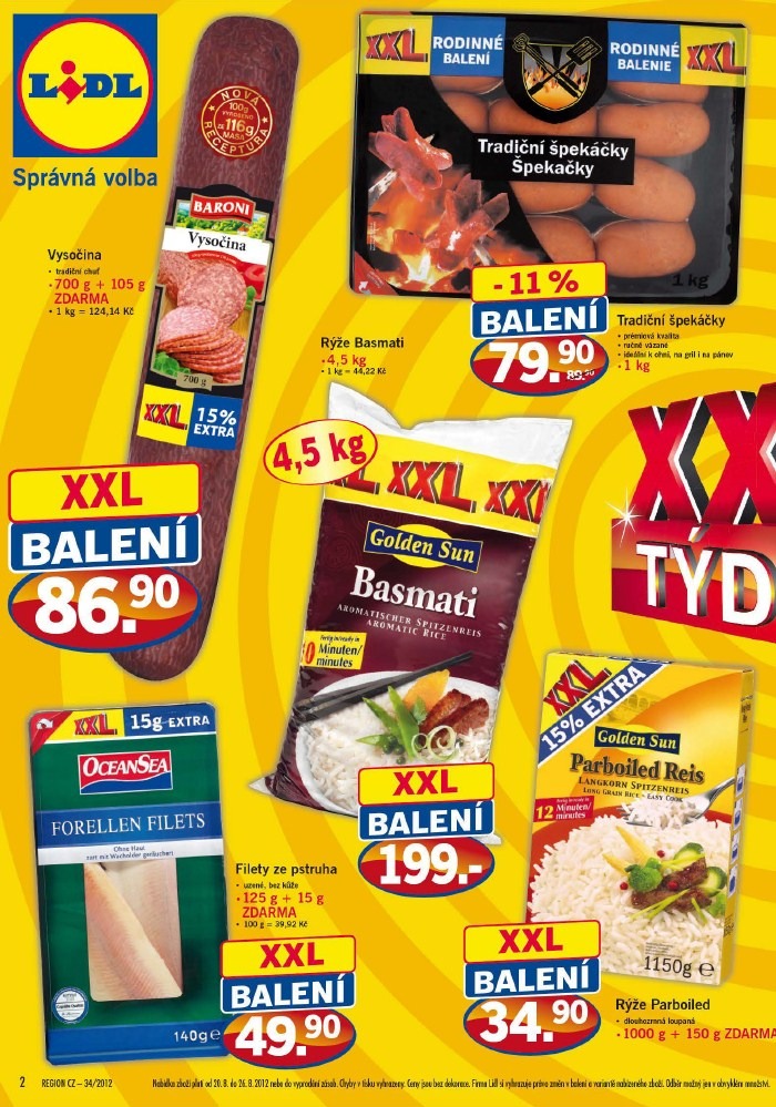 leták Lidl strana 1 leták Lidl strana 1