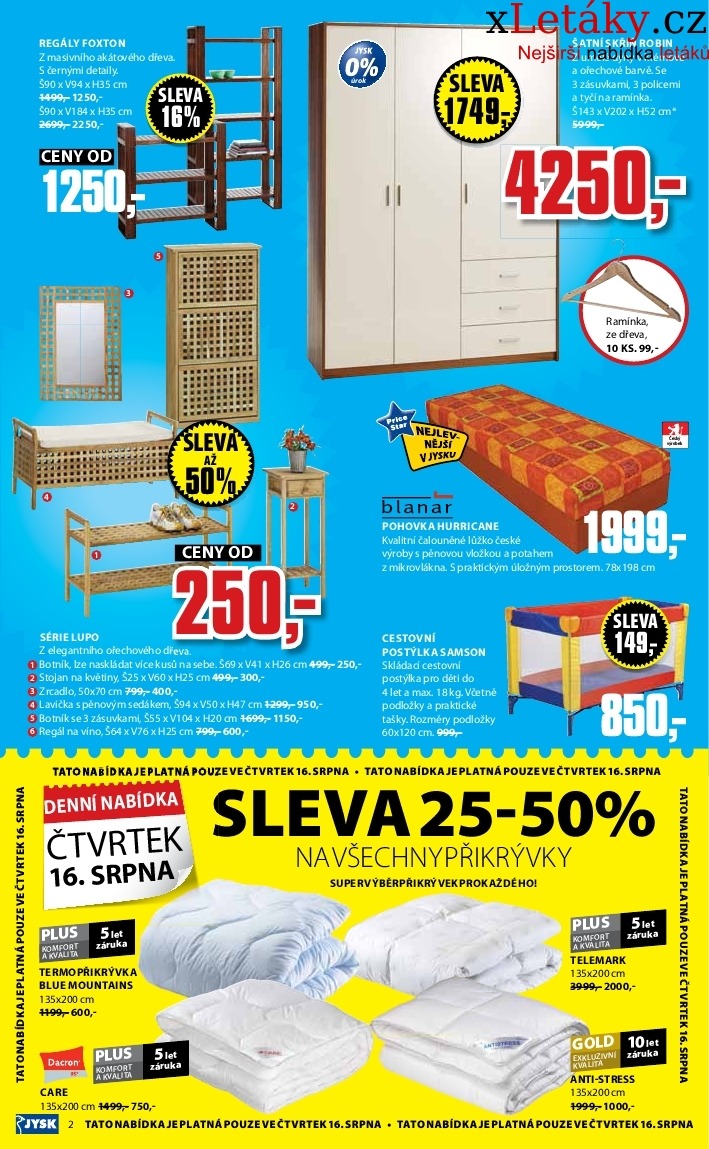 leták Jysk leták strana 1 leták Jysk leták strana 1