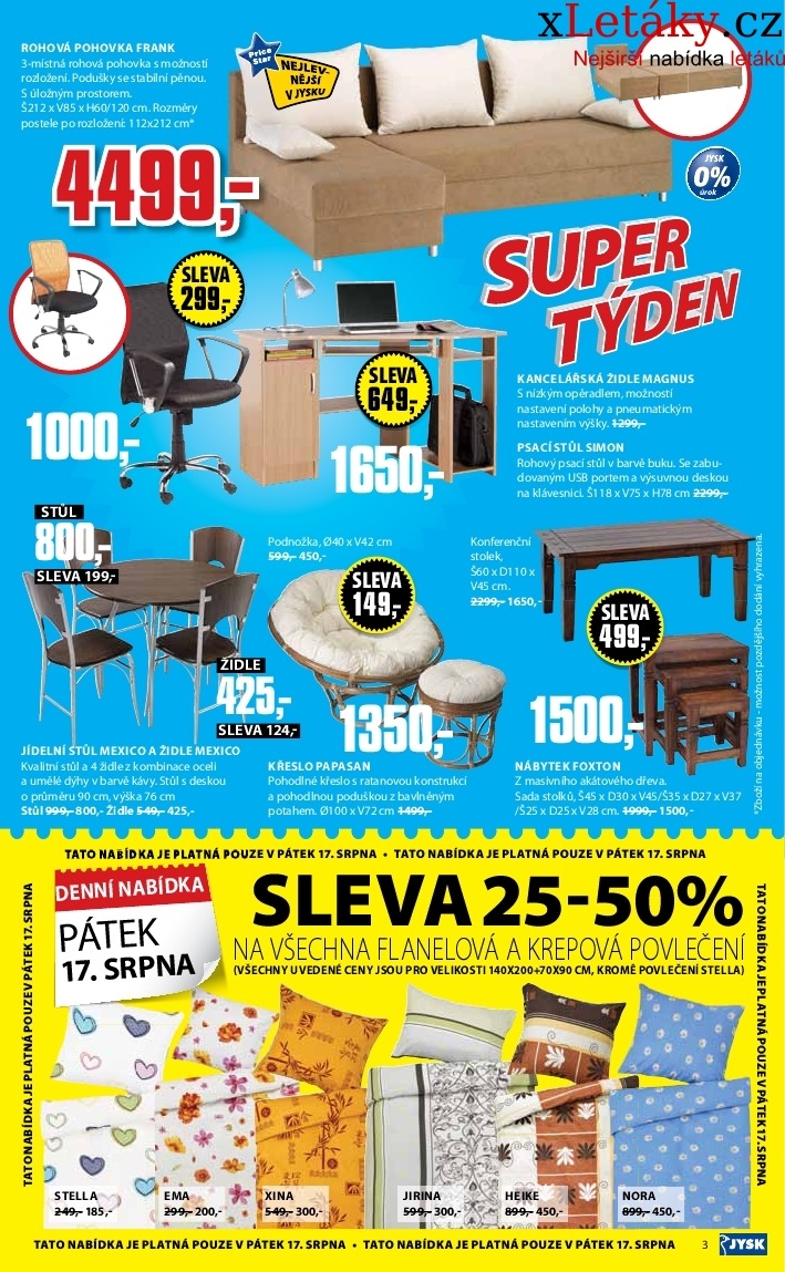 leták Jysk leták strana 1 leták Jysk leták strana 1
