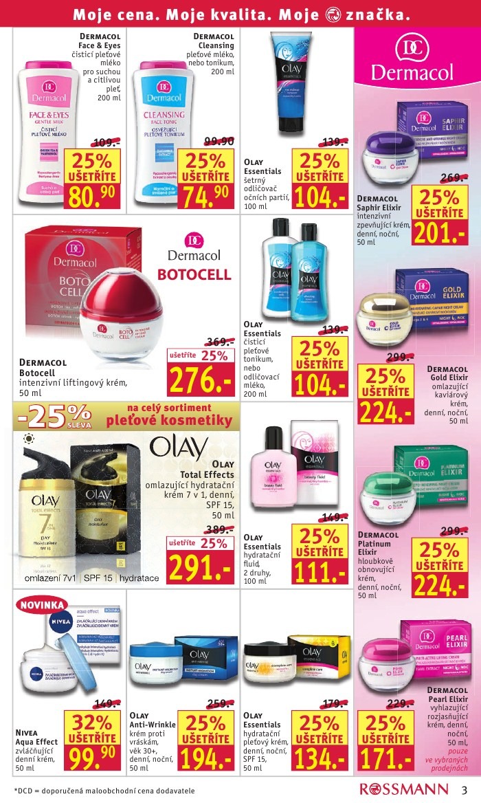 leták Rossmann strana 1 leták Rossmann strana 1