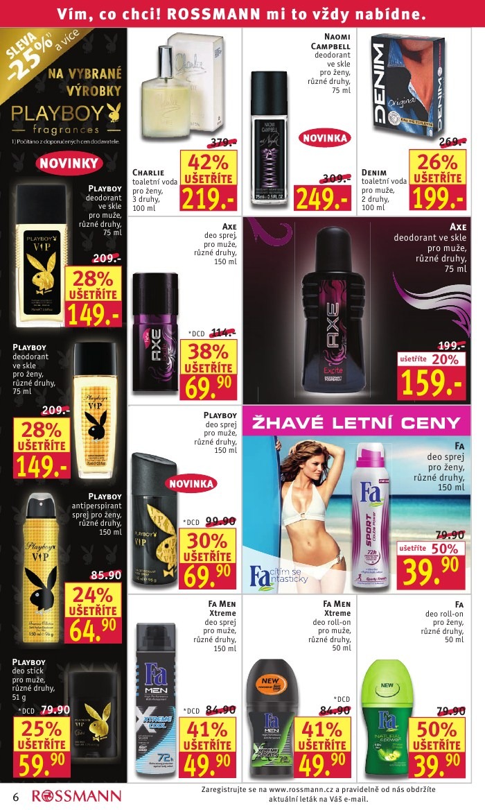 leták Rossmann strana 1 leták Rossmann strana 1