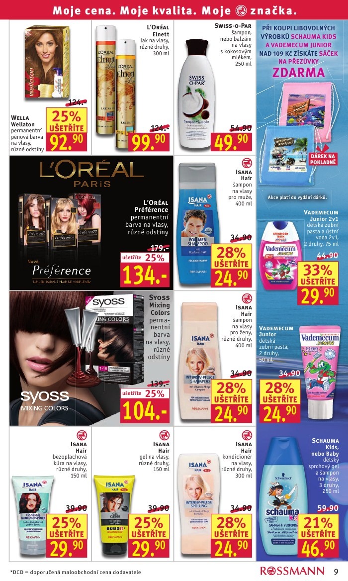 leták Rossmann strana 1 leták Rossmann strana 1