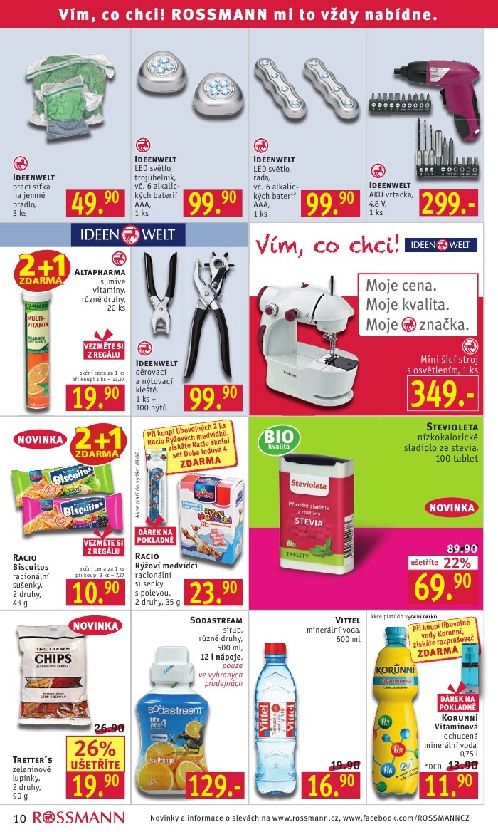 leták Rossmann strana 1 leták Rossmann strana 1