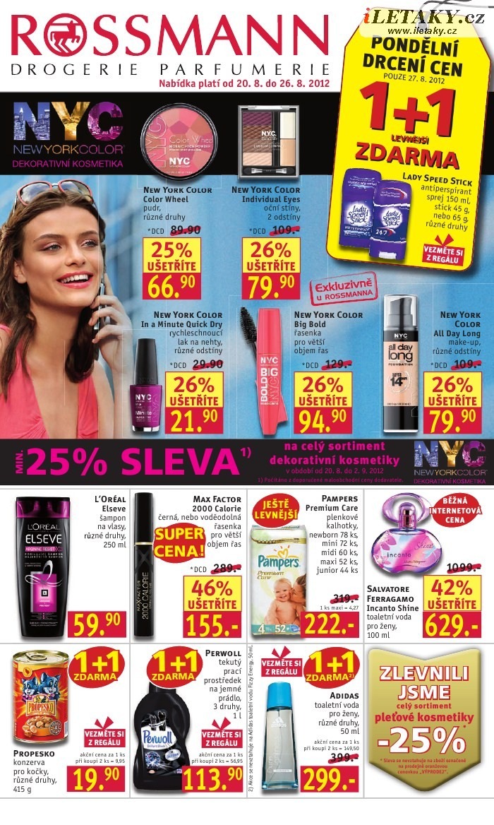 leták Rossmann strana 1 leták Rossmann strana 1