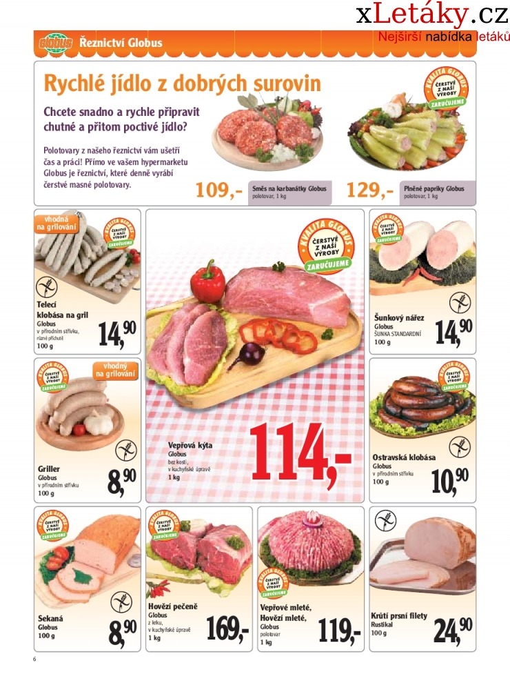 leták Globus leták strana 1 leták Globus leták strana 1
