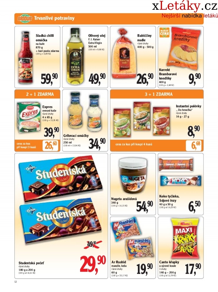 leták Globus leták strana 1 leták Globus leták strana 1