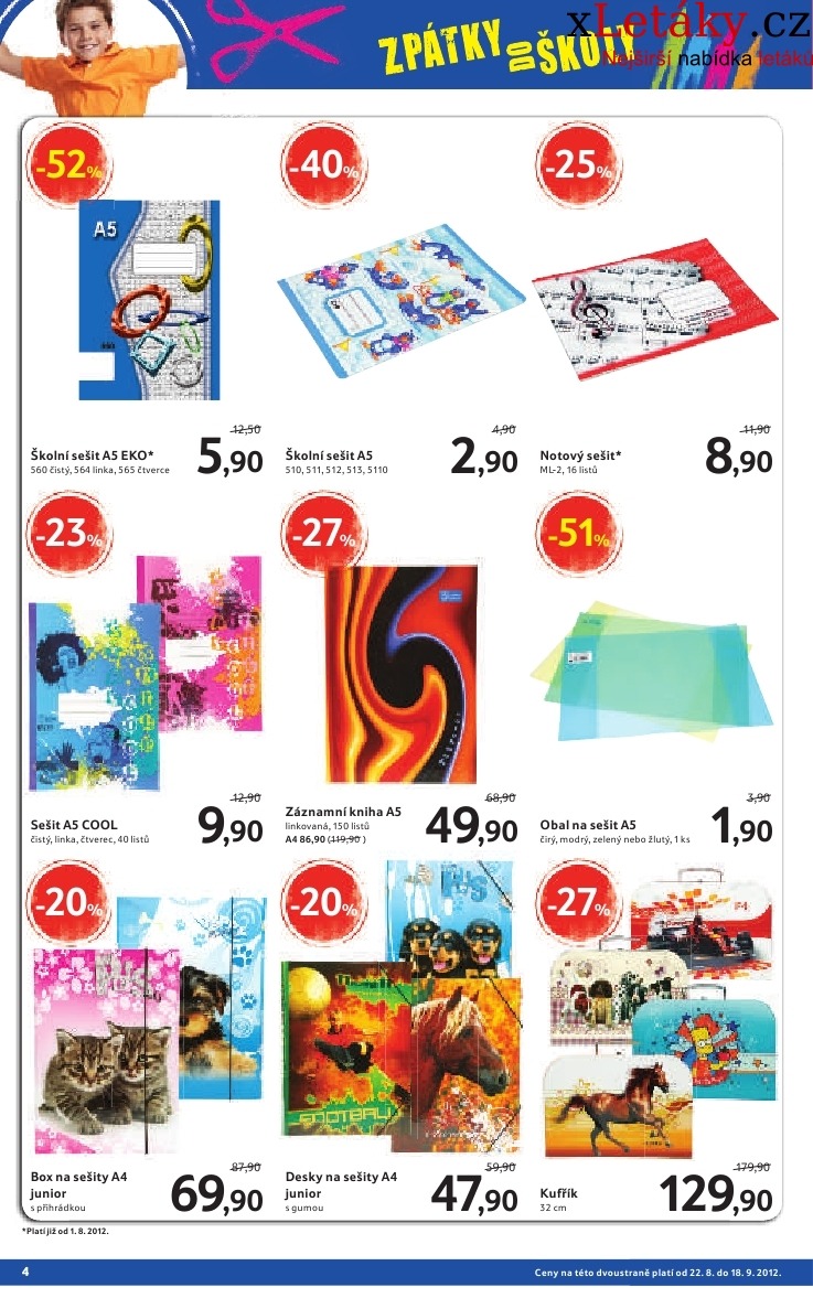 leták Tesco - zpátky do školy leták strana 1 leták Tesco - zpátky do školy leták strana 1