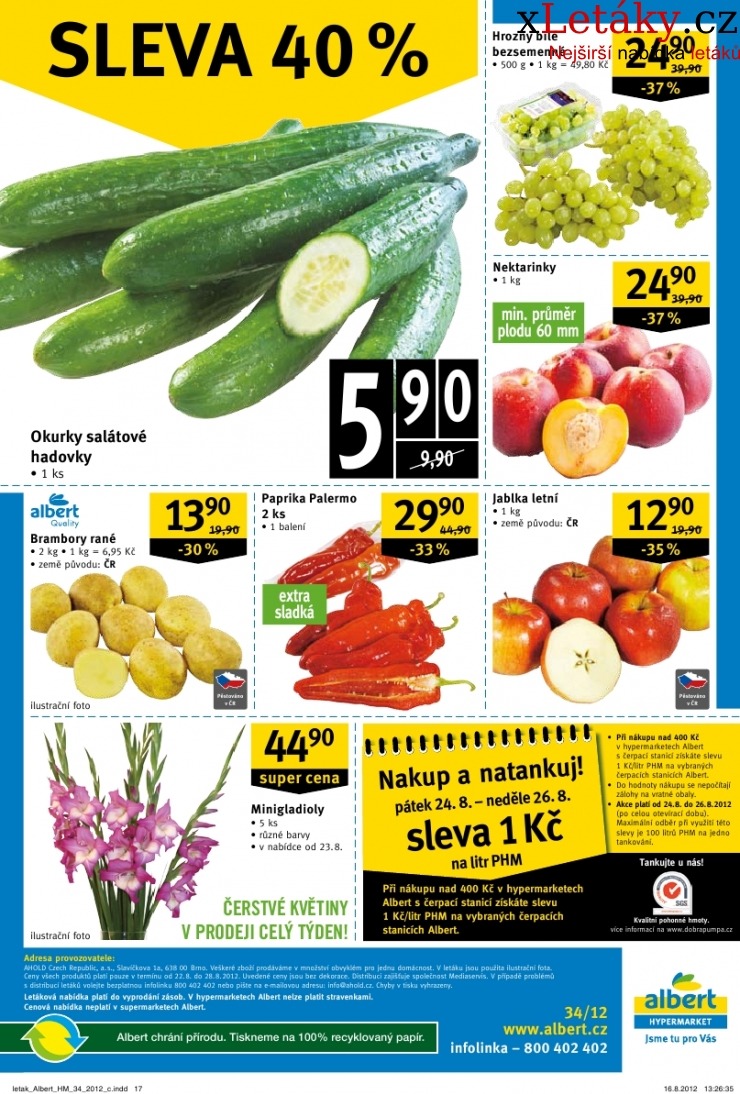leták Albert Hypermarket akční leták strana 1 leták Albert Hypermarket akční leták strana 1