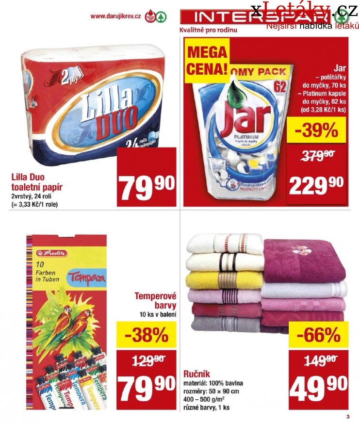 leták Interspar akční leták strana 1 leták Interspar akční leták strana 1
