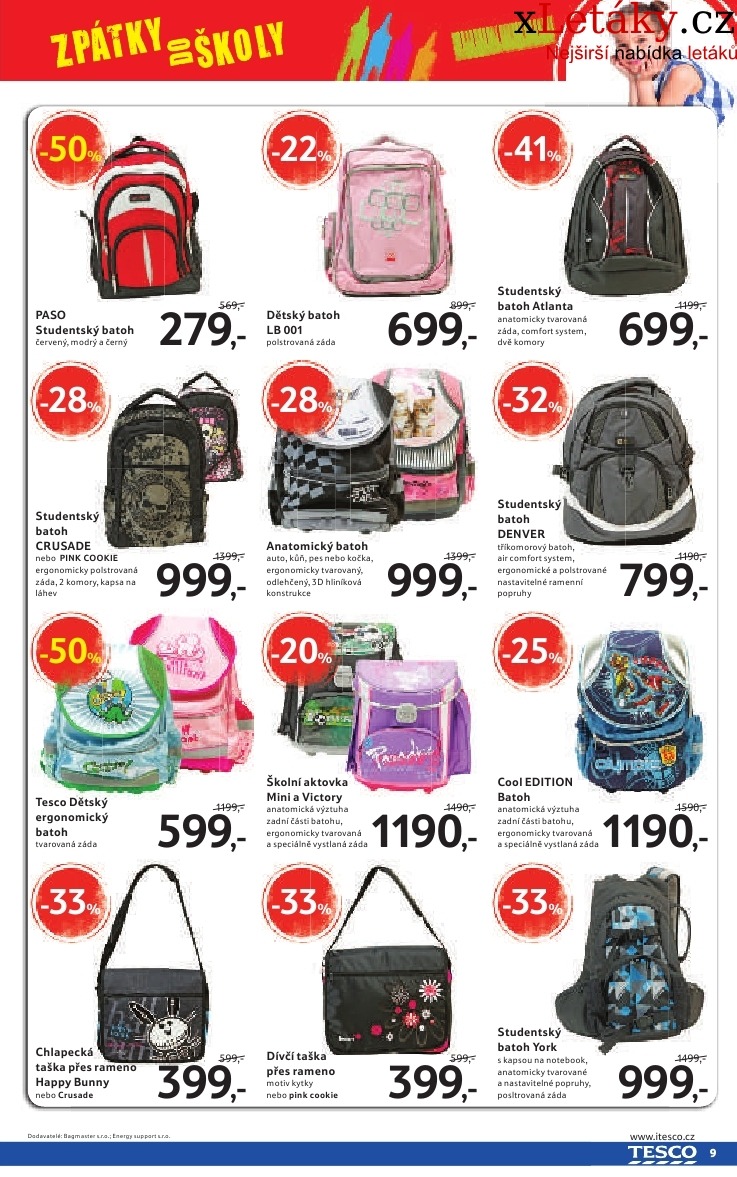 let�k Tesco - zp�tky do �koly velk� hypermarket let�k strana 1