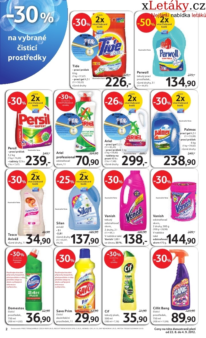 leták Tesco - velký hypermarket aktuální leták strana 1 leták Tesco - velký hypermarket aktuální leták strana 1