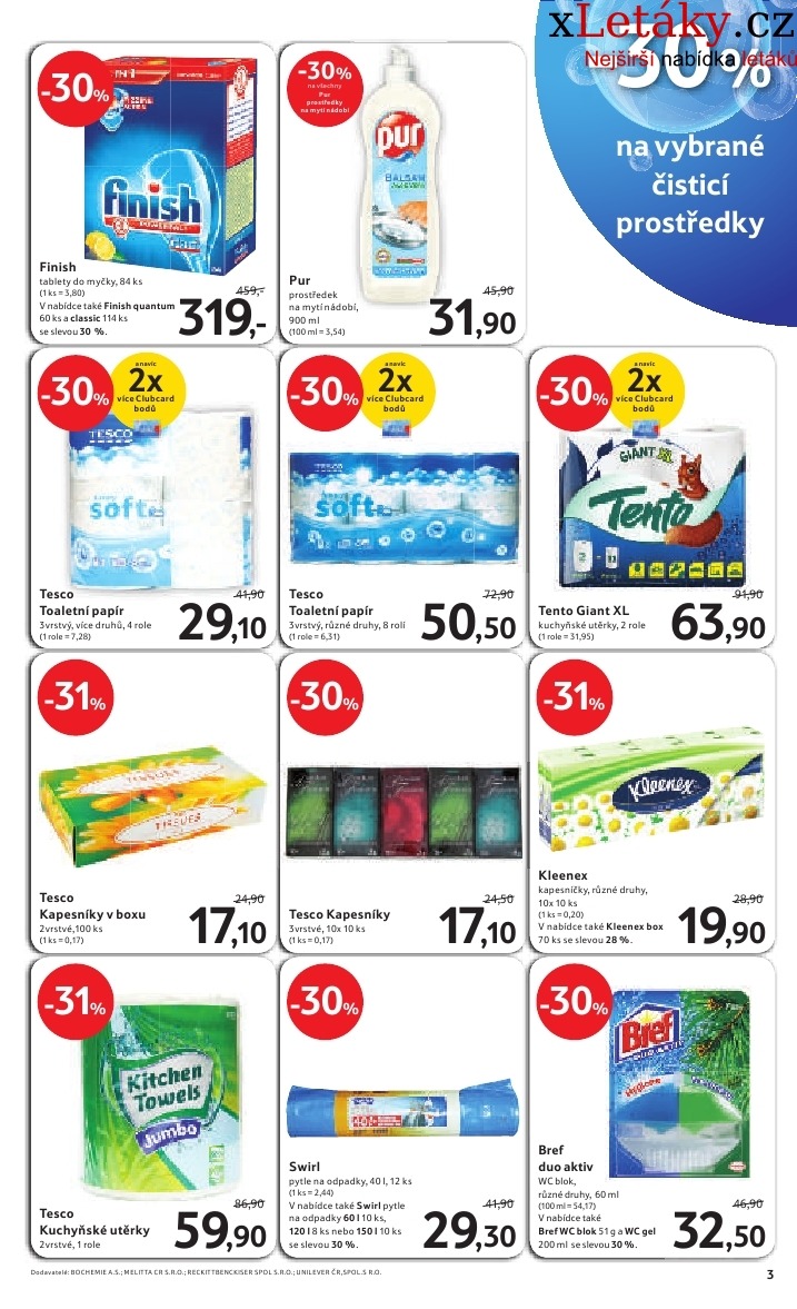 leták Tesco - velký hypermarket aktuální leták strana 1 leták Tesco - velký hypermarket aktuální leták strana 1
