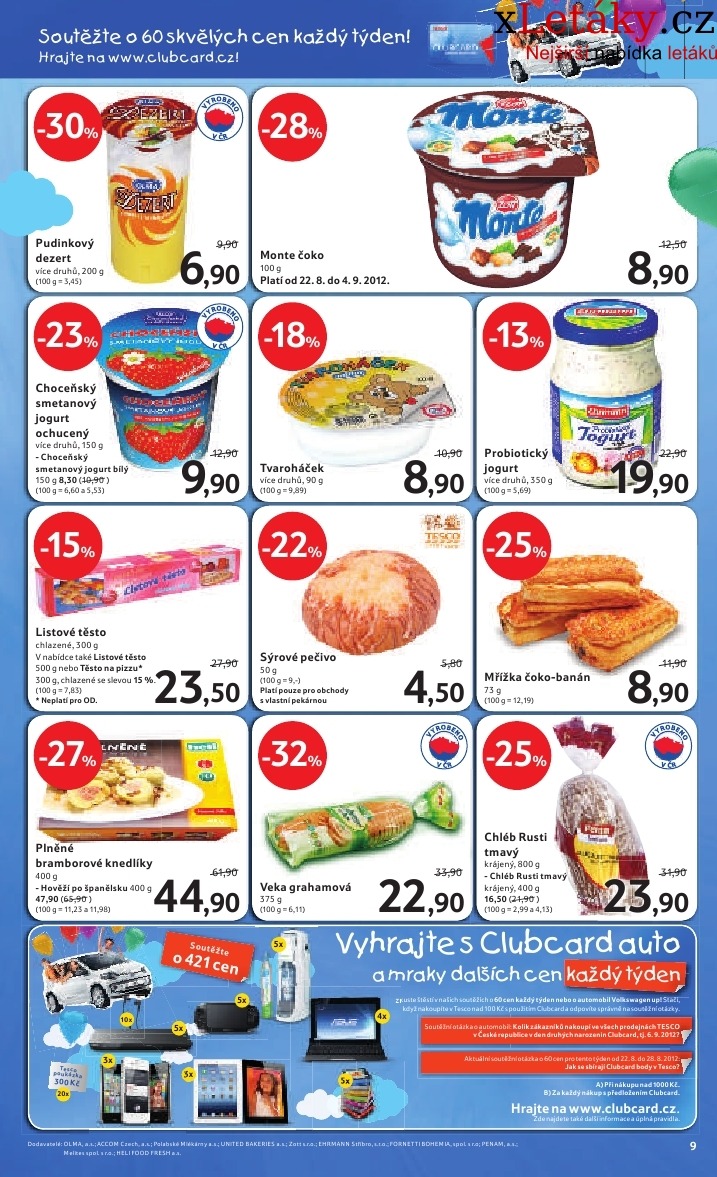 let�k Tesco - velk� hypermarket aktu�ln� let�k strana 1