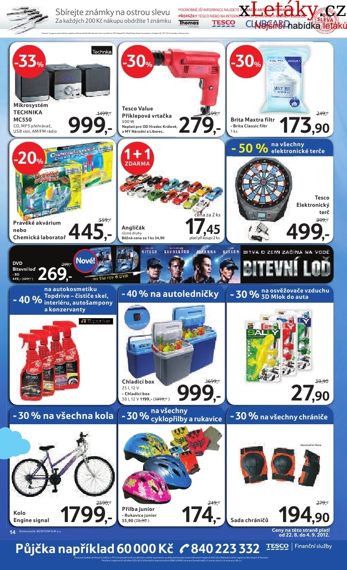 leták Tesco - velký hypermarket aktuální leták strana 1 leták Tesco - velký hypermarket aktuální leták strana 1