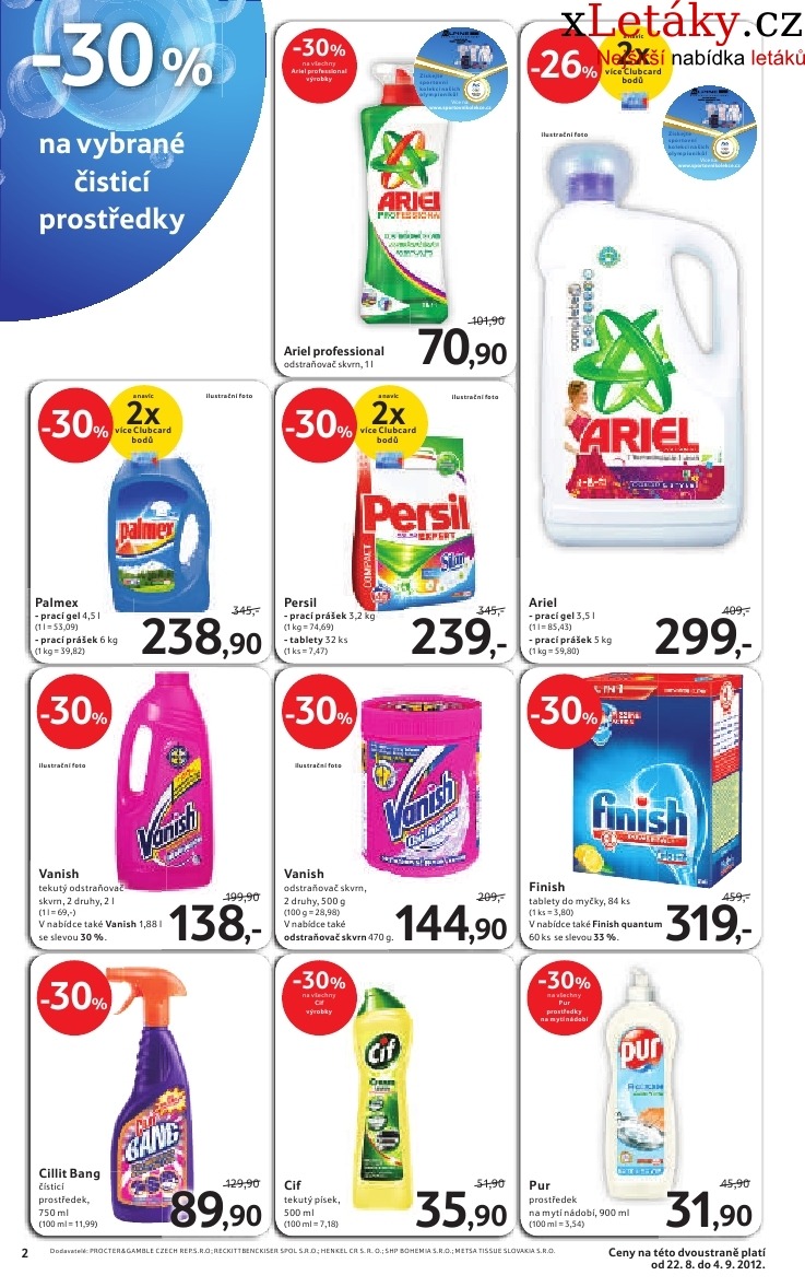 leták Tesco - malý hypermarket leták strana 1 leták Tesco - malý hypermarket leták strana 1