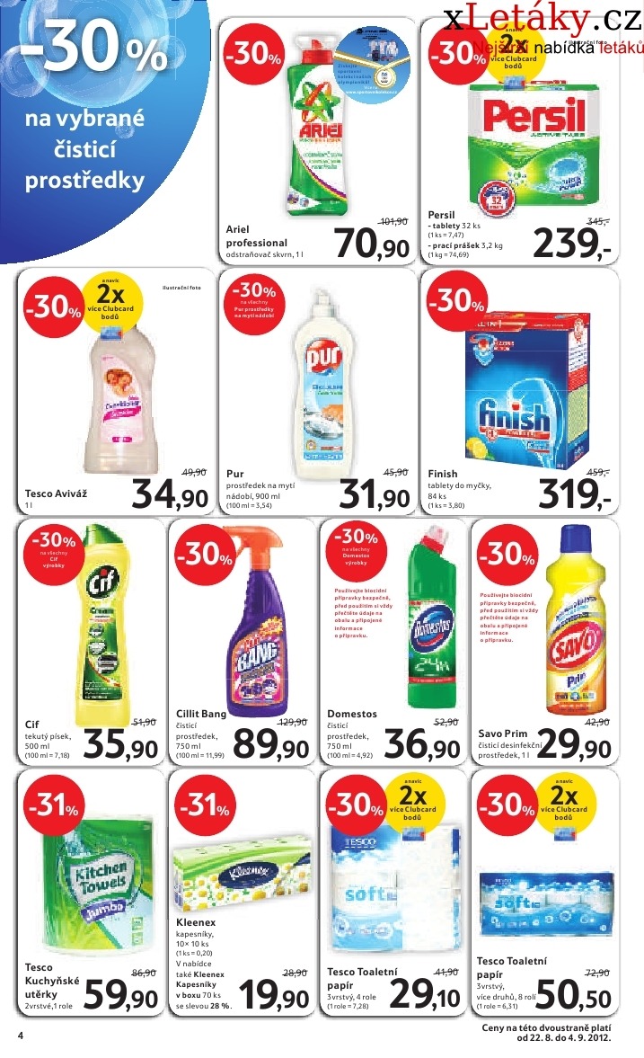 leták Tesco - supermarket akční leták strana 1 leták Tesco - supermarket akční leták strana 1
