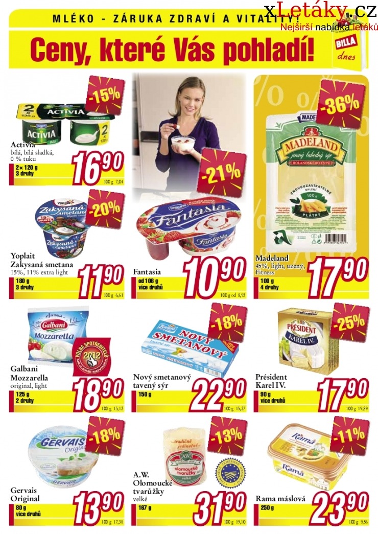 let�k Billa - speci�ln� nab�dka ak�n� let�k strana 1