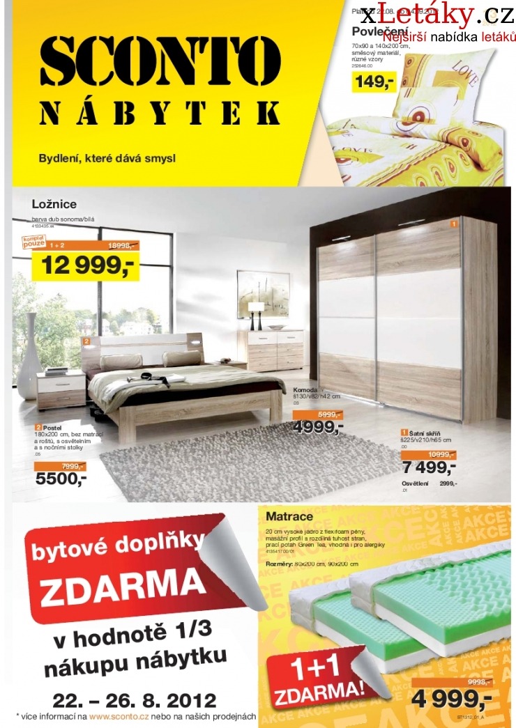 letk Sconto nbytek letk strana 1