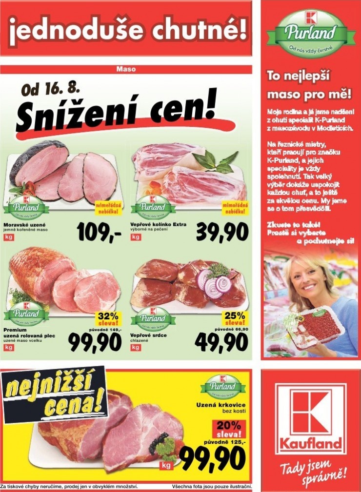 leták Kaufland strana 1 leták Kaufland strana 1