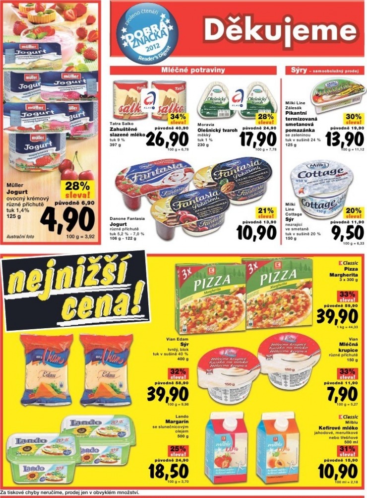 leták Kaufland strana 1 leták Kaufland strana 1