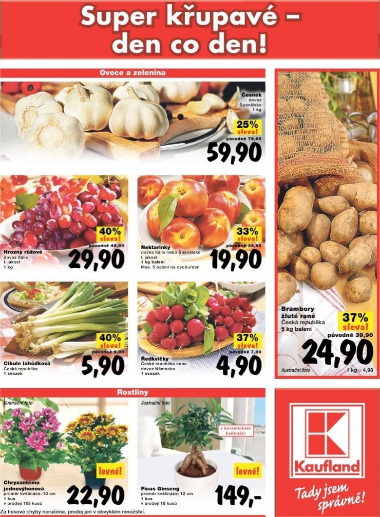 leták Kaufland strana 1 leták Kaufland strana 1