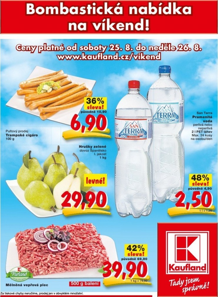 leták Kaufland strana 1 leták Kaufland strana 1