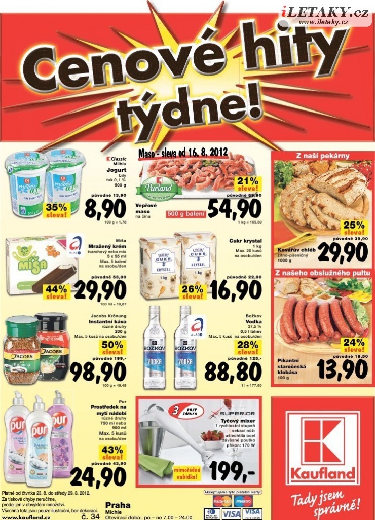 leták Kaufland strana 1 leták Kaufland strana 1