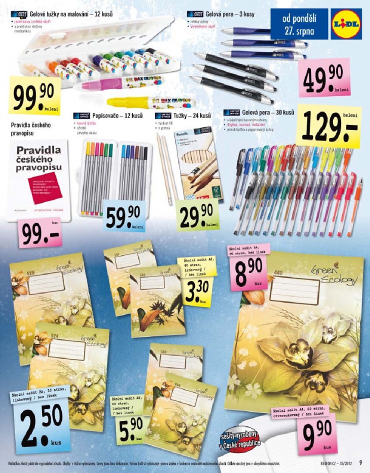 leták Lidl strana 1 leták Lidl strana 1