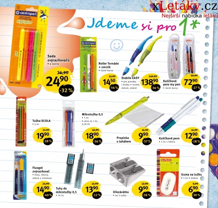 leták Albert Hypermarket - Škola akční leták strana 1 leták Albert Hypermarket - Škola akční leták strana 1