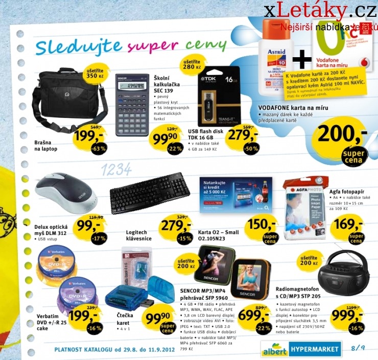 leták Albert Hypermarket - Škola akční leták strana 1 leták Albert Hypermarket - Škola akční leták strana 1