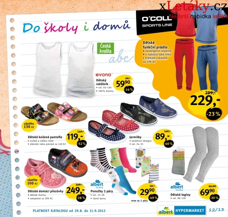 leták Albert Hypermarket - Škola akční leták strana 1 leták Albert Hypermarket - Škola akční leták strana 1