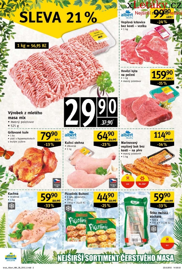 leták Albert Hypermarket akční leták strana 1 leták Albert Hypermarket akční leták strana 1