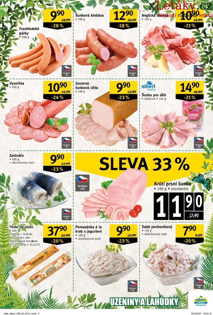 leták Albert Hypermarket akční leták strana 1 leták Albert Hypermarket akční leták strana 1