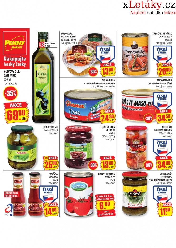 let�k Penny Market ak�n� let�k strana 1