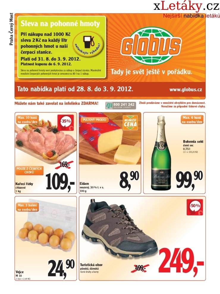 leták Globus leták strana 1 leták Globus leták strana 1