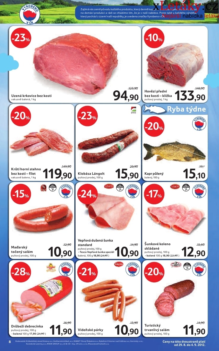 let�k Tesco - mal� hypermarket ak�n� let�k strana 1
