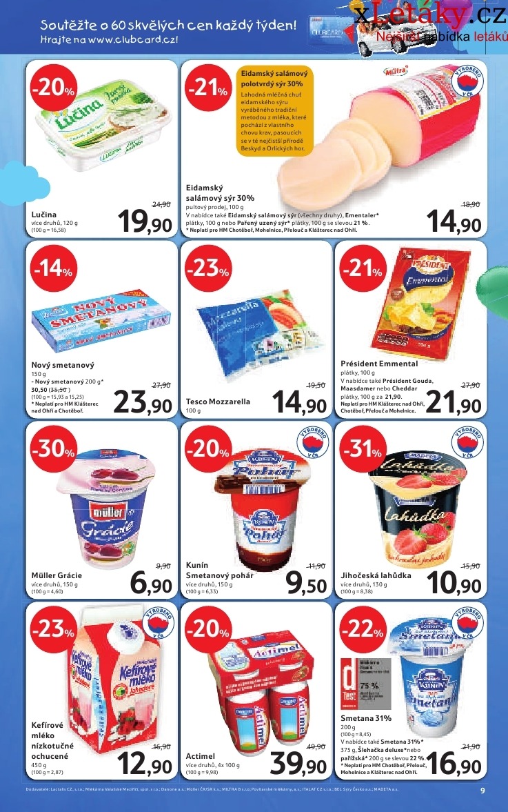 let�k Tesco - mal� hypermarket ak�n� let�k strana 1