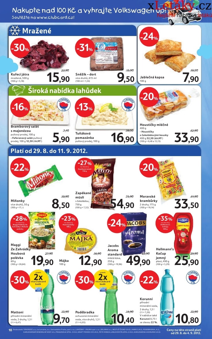 let�k Tesco - mal� hypermarket ak�n� let�k strana 1