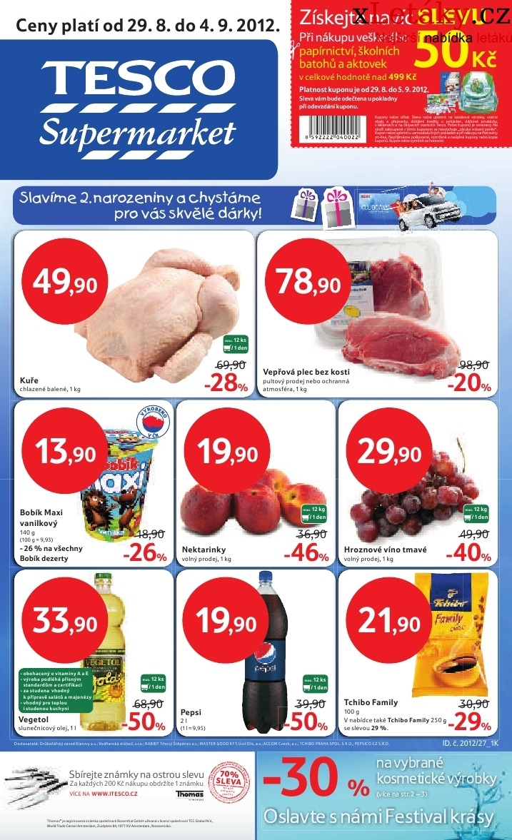 letk Tesco - supermarket letk strana 1