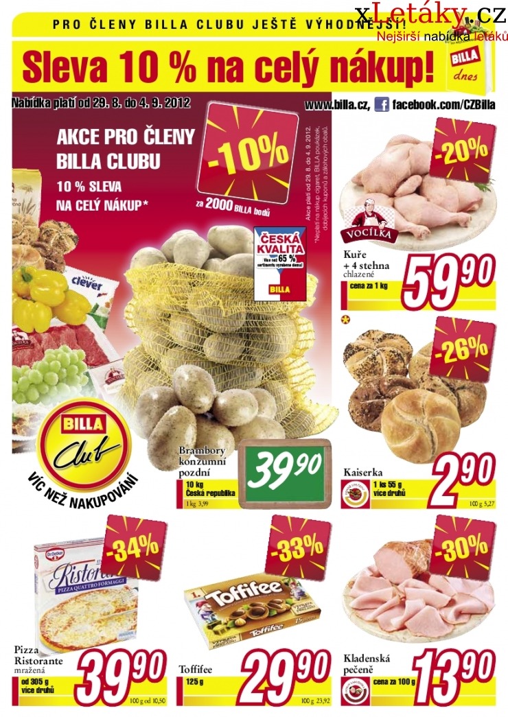 letk Billa - mal supermarket letk strana 1