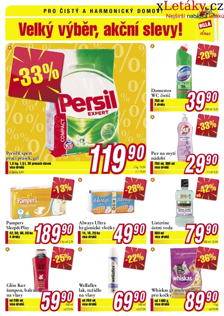 leták Billa leták strana 1 leták Billa leták strana 1