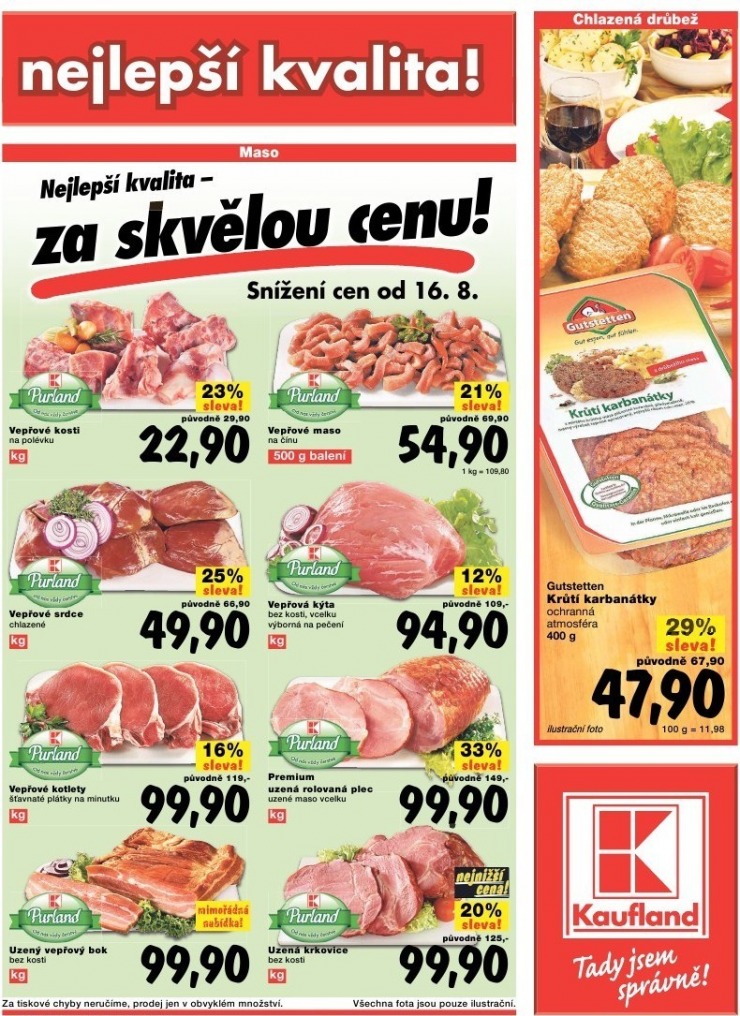 leták Kaufland strana 1 leták Kaufland strana 1