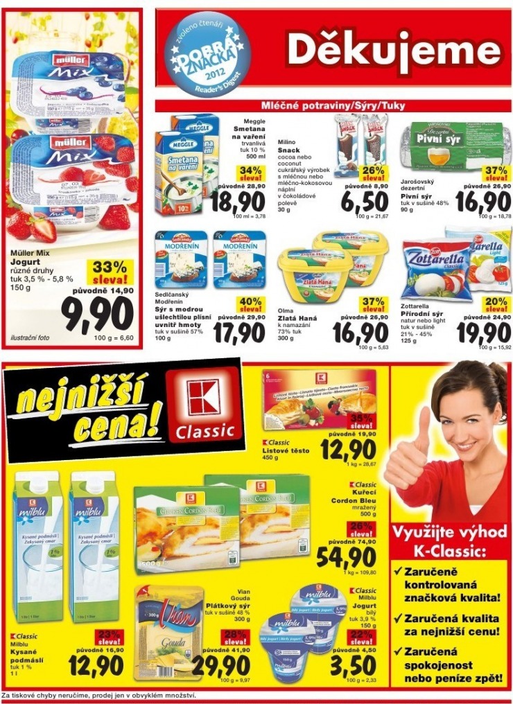 leták Kaufland strana 1 leták Kaufland strana 1