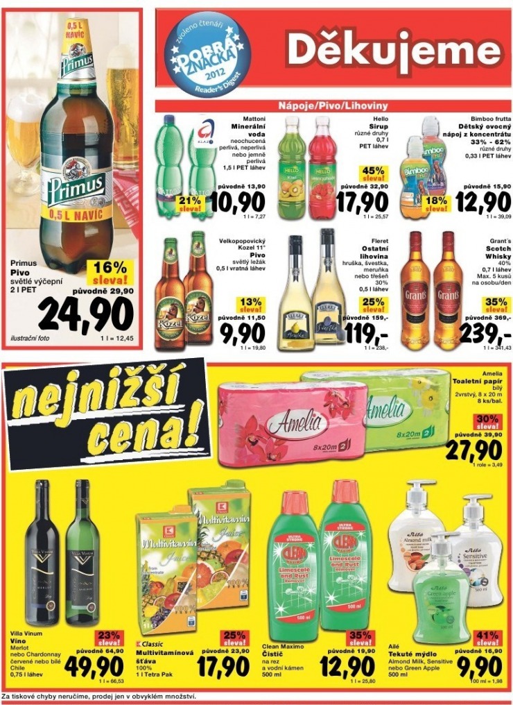 leták Kaufland strana 1 leták Kaufland strana 1