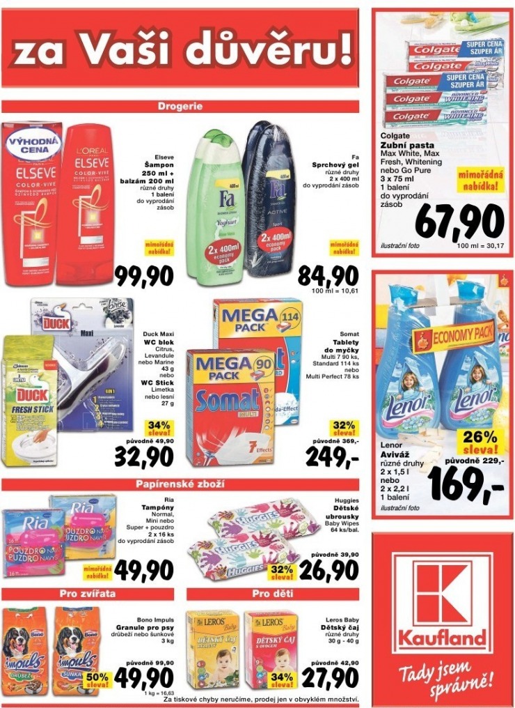 leták Kaufland strana 1 leták Kaufland strana 1
