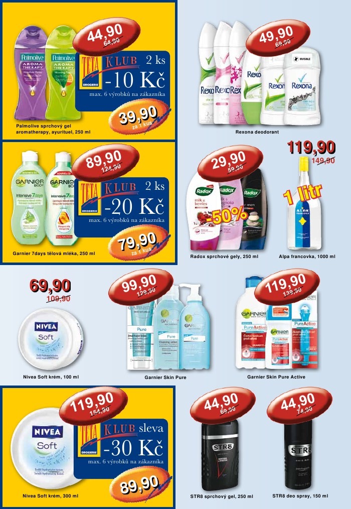 leták TETA drogerie strana 1 leták TETA drogerie strana 1