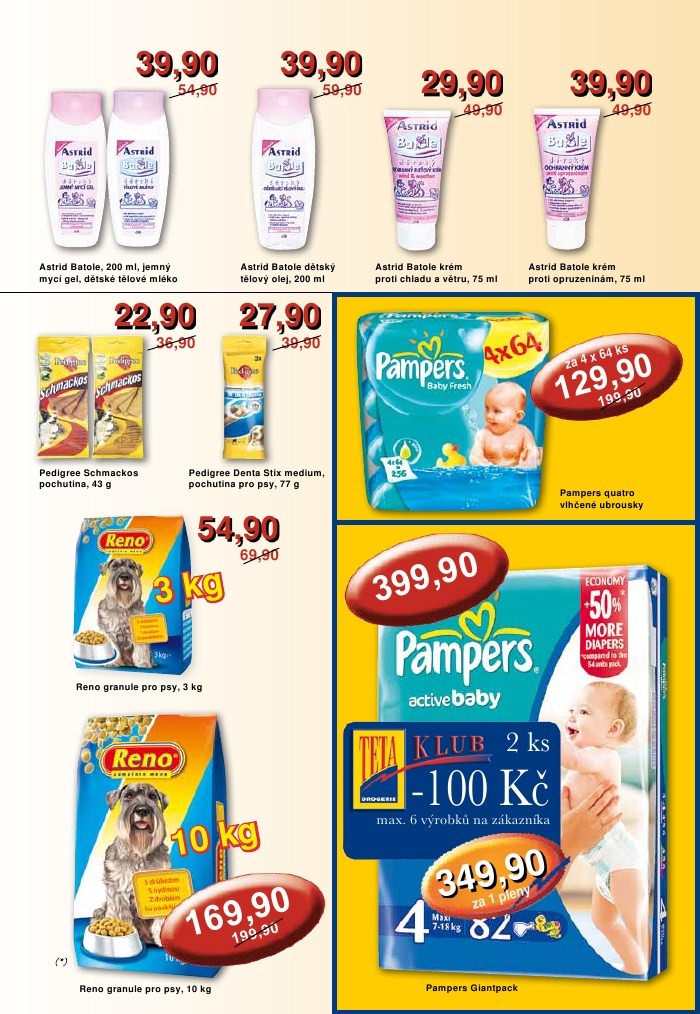 leták TETA drogerie strana 1 leták TETA drogerie strana 1