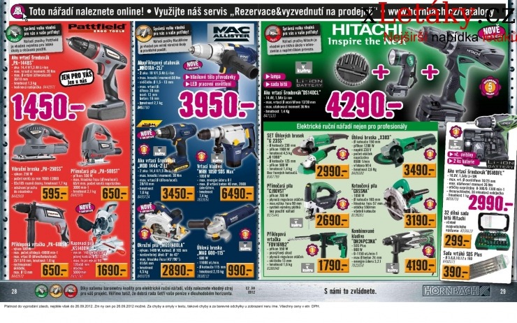leták Hornbach aktuální leták strana 1 leták Hornbach aktuální leták strana 1