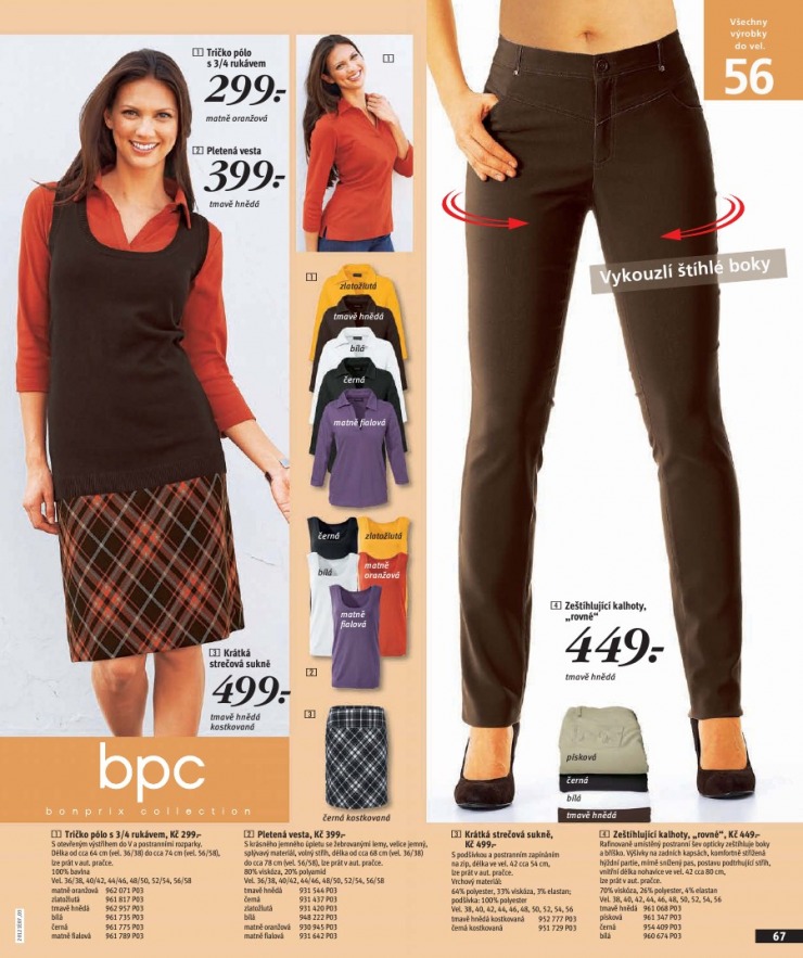 leták Bonprix strana 1 leták Bonprix strana 1