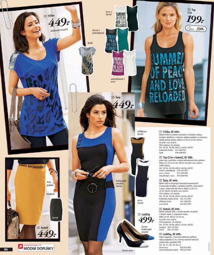 leták Bonprix strana 1 leták Bonprix strana 1